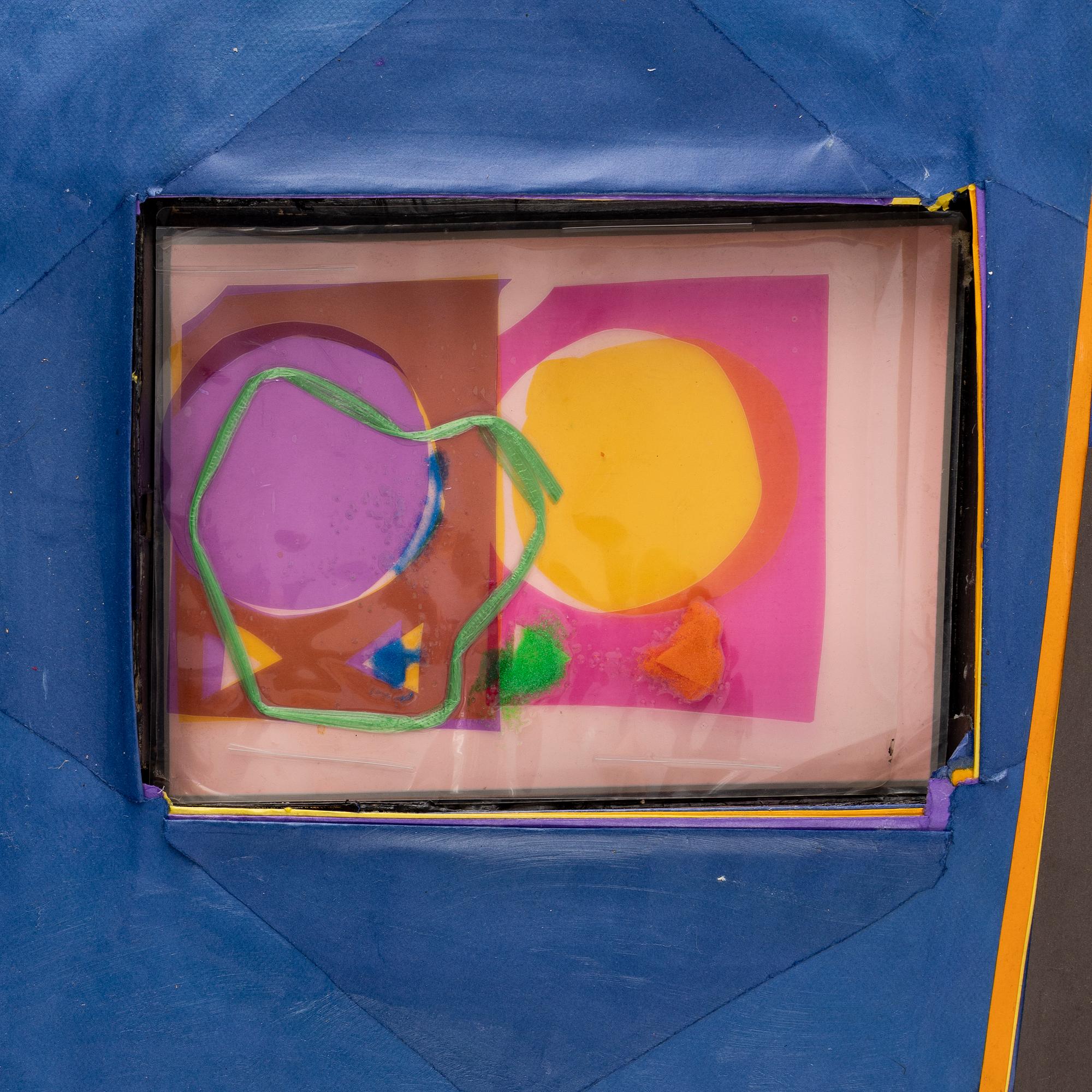 Brian Belott, blandteknik på duk, lampa, signerad och daterad 2016 a tergo.