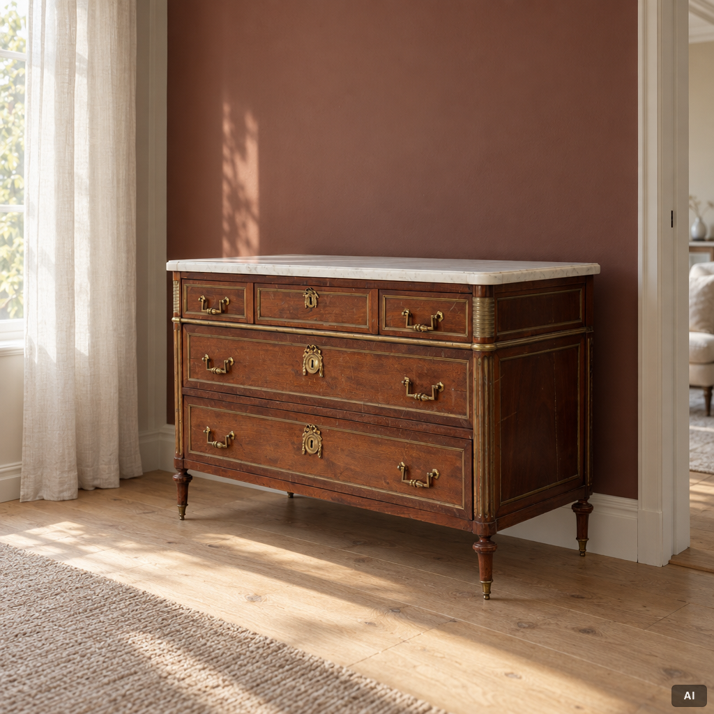 Chest of drawers, Directoire, France, circa 1800.