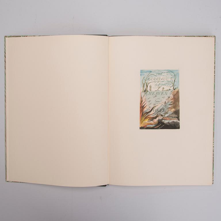 KIRJA, "William Blake's The Marriage of Heaven and Hell", Trianon Press, Lontoo, 1960. Numeroitu 340/480 (526).