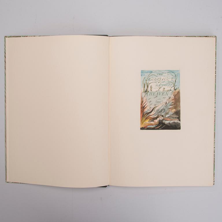 BOK, "William Blake's The Marriage of Heaven and Hell", Trianon Press, London, 1960. Numrerad 340/480 (526).