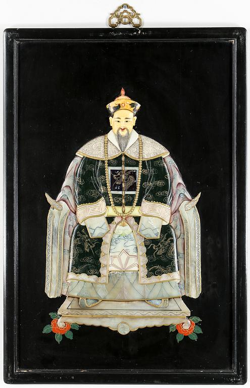 RELIEFER, 2 st, Kina, 1900-talets andra hälft.