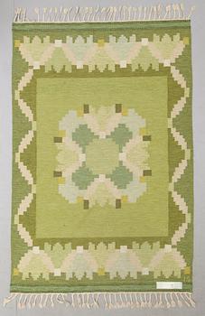 Ingegerd Silow · MATTA, rölakan, signerad IS (Ingegerd Silow), 1900-talets andra hälft. Ca 205 x 137 cm.