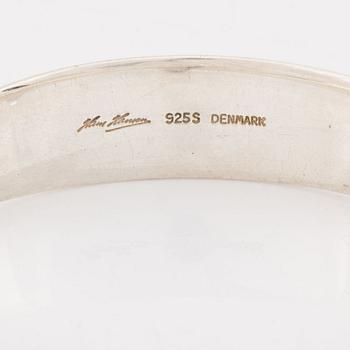 Hans Hansen, silver bangle, Denmark.