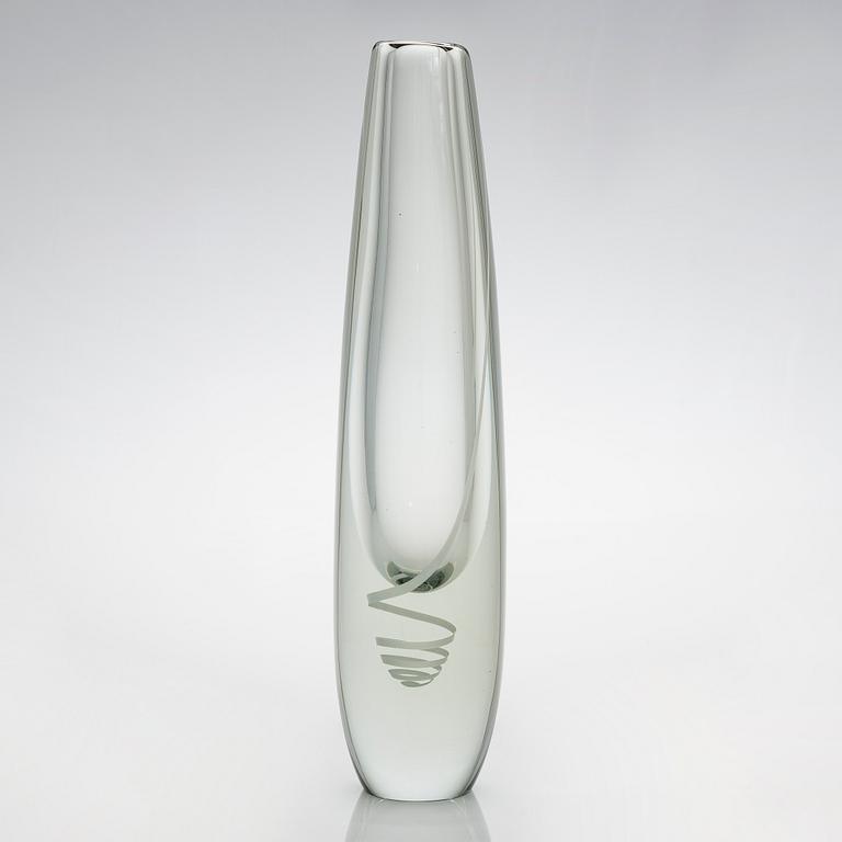 Gunnel Nyman, a 'Serpentine' vase, signed G. Nyman, Nuutajärvi Notsjö -58.