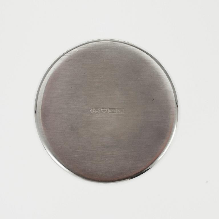 BÄGARE, 6 st, silver, Hopeakeskus, 1974. Vikt ca 421 g.