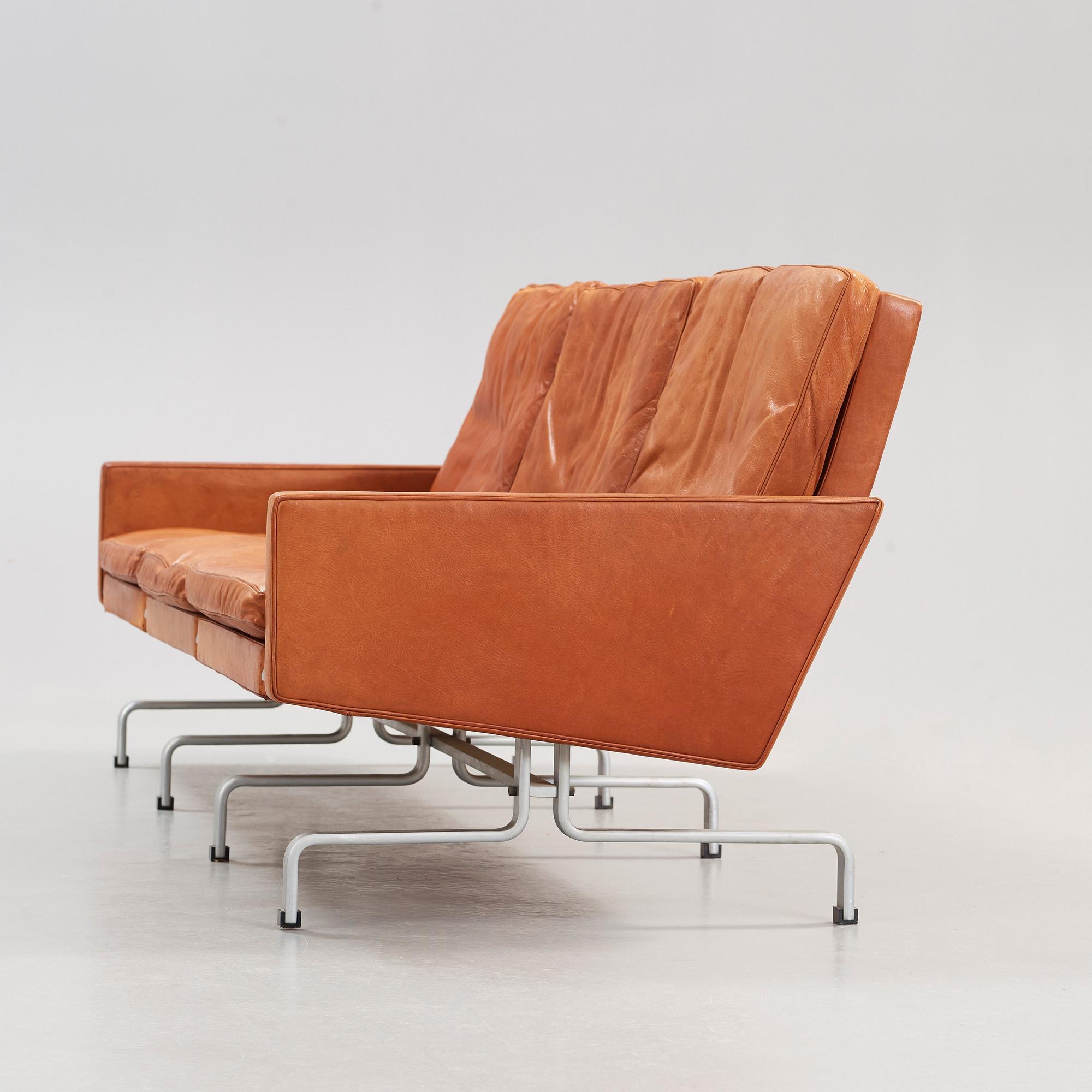 A Poul Kjaerholm 'PK-31-3', E Kold Christensen, Denmark 1960's.