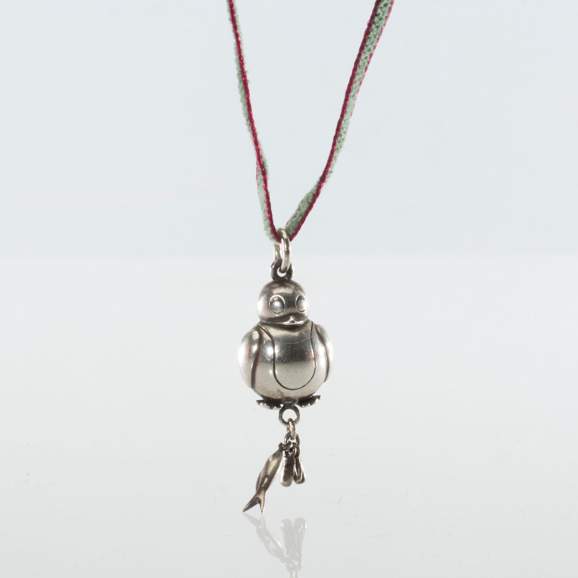 HALSMYCKE, Ole Lynggaard, sterlingsilver. Vikt ca 10 g.