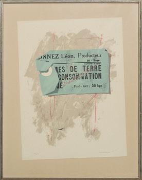 LENNART ASCHENBRENNER, a lithograph in color. Numbered 52/290 and signed.