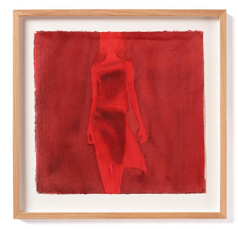 Mats Gustafson, 'Red dress'.