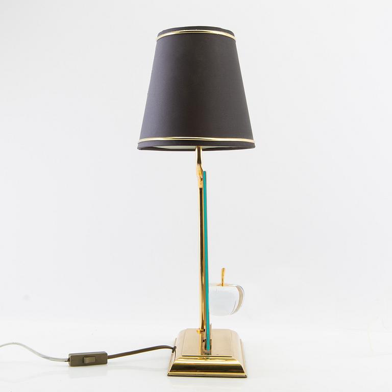 Table lamp, "La Pomme", Maison le Dauphin, France, 1970s.