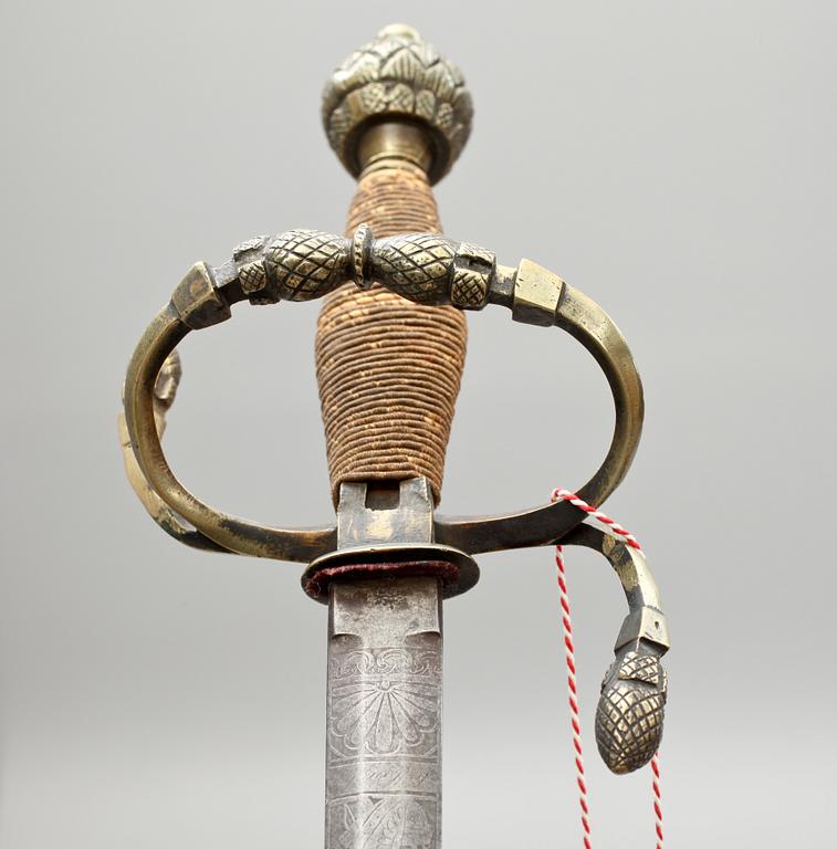 PRYDNADSVÄRJA, troligen Holland, 18-1900-tal.