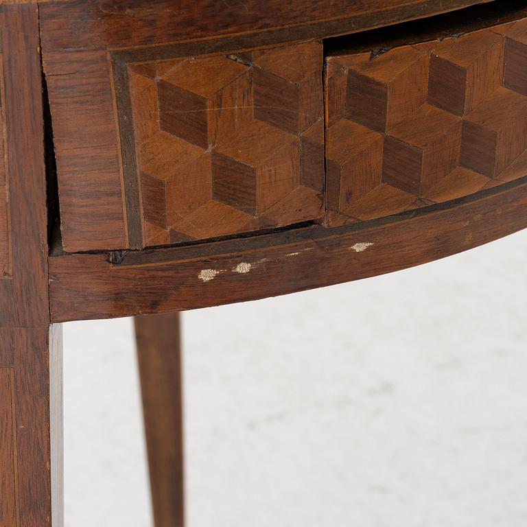 Salon table, Louis XVI style, circa 1900.