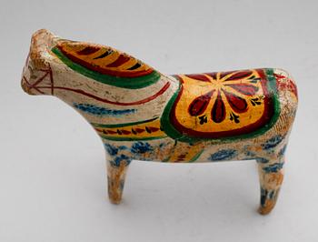 DALAHÄST, allmoge, 1800/-1900-tal.