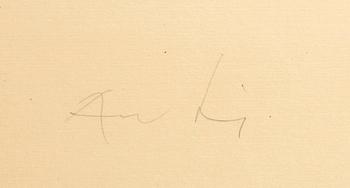 August Puig, litografi signerad och numrerad 26/90.