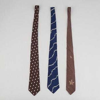 Chanel, slipsar, 3 st.