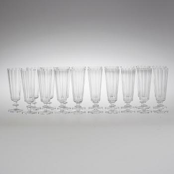 CHAMPAGNEGLAS 19 st. "Karlberg", Elis Bergh, Kosta.