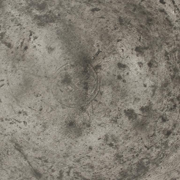 KALLSKÅLSKÅL, tenn, troligen Carl Sauer I, stämplad med årsbokstaven I, troligen för år 1750.