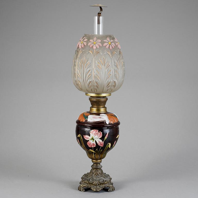 BORDSFOTOGENLAMPA, 1800-talets slut.