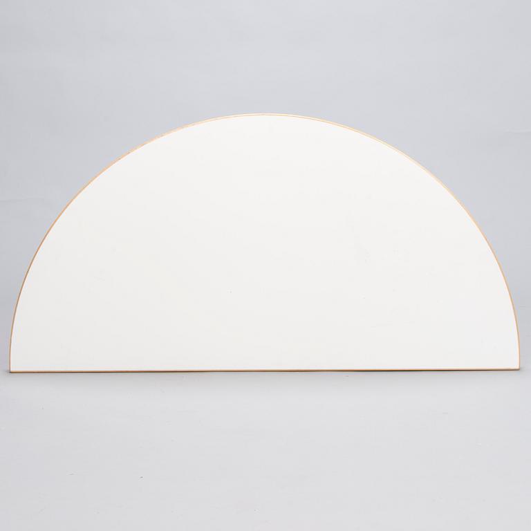 ALVAR AALTO 1990s Half Circle Table 95 by Artek.