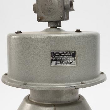Industrial lamp, Mesko, Poland, second half of the 20th century.