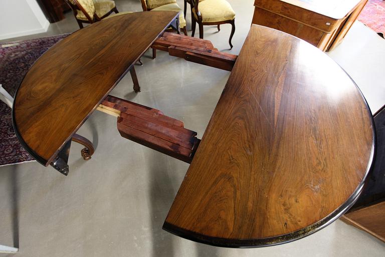 MATBORD, senempire, 1800-talets andra hälft.