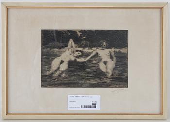 ANDERS ZORN, etsning, sign.