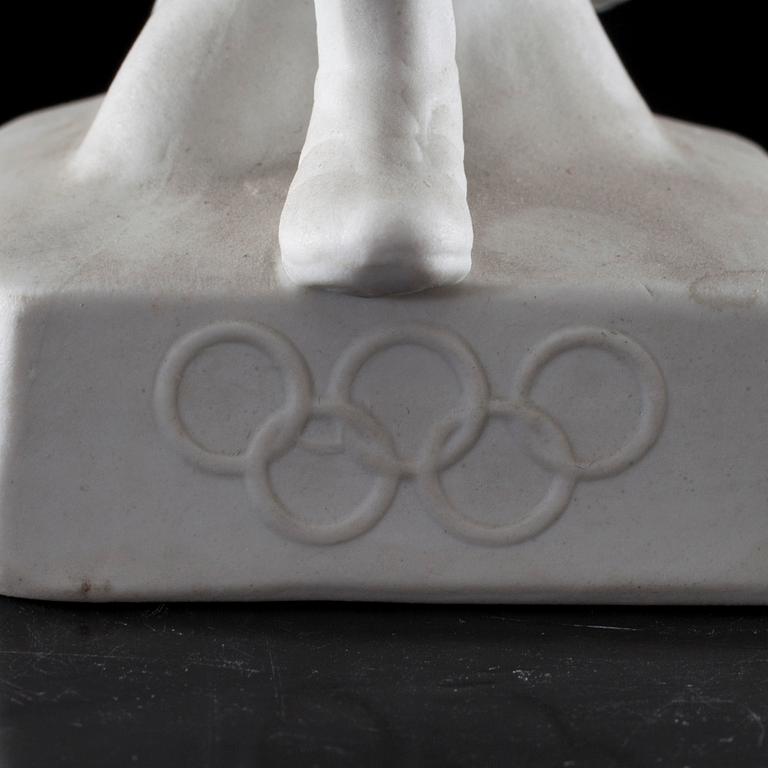 FIGURIINI / SOIHDUNKANTAJA, biskvii, Olympialaiset 1936, Berliini.