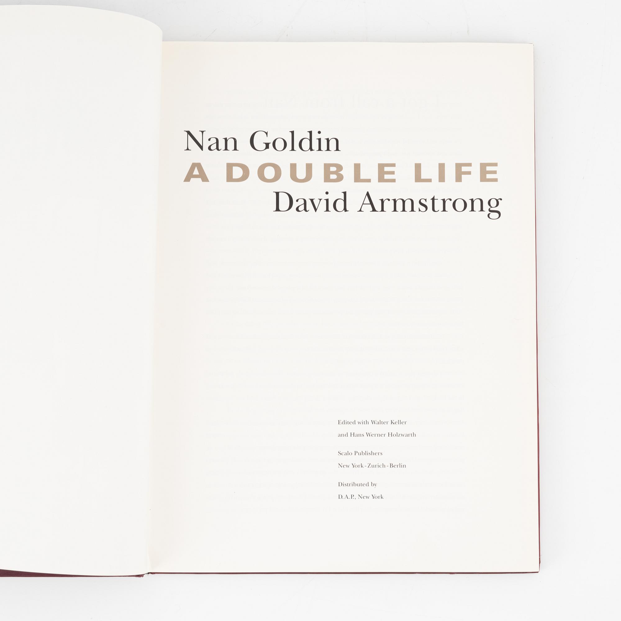 Nan Goldin, 4 photobooks.