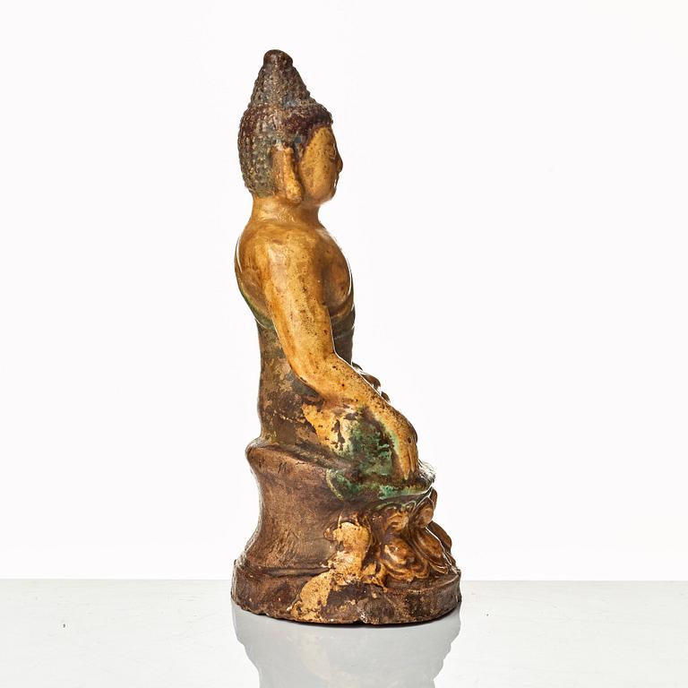 SKULPTUR, lergods. Mingdynastin (1368-1644).