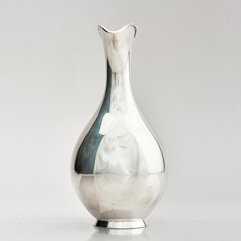Kay Fisker, a sterling silver jug, company Anton Michelsen, Copenhagen, Denmark.