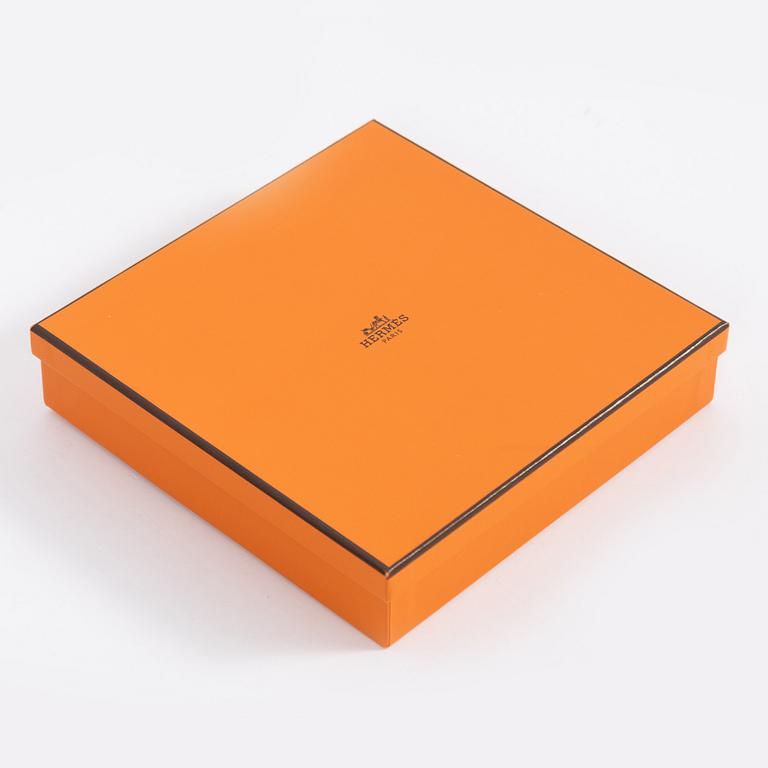 Hermès, scarf "L'Hiver en Poste".