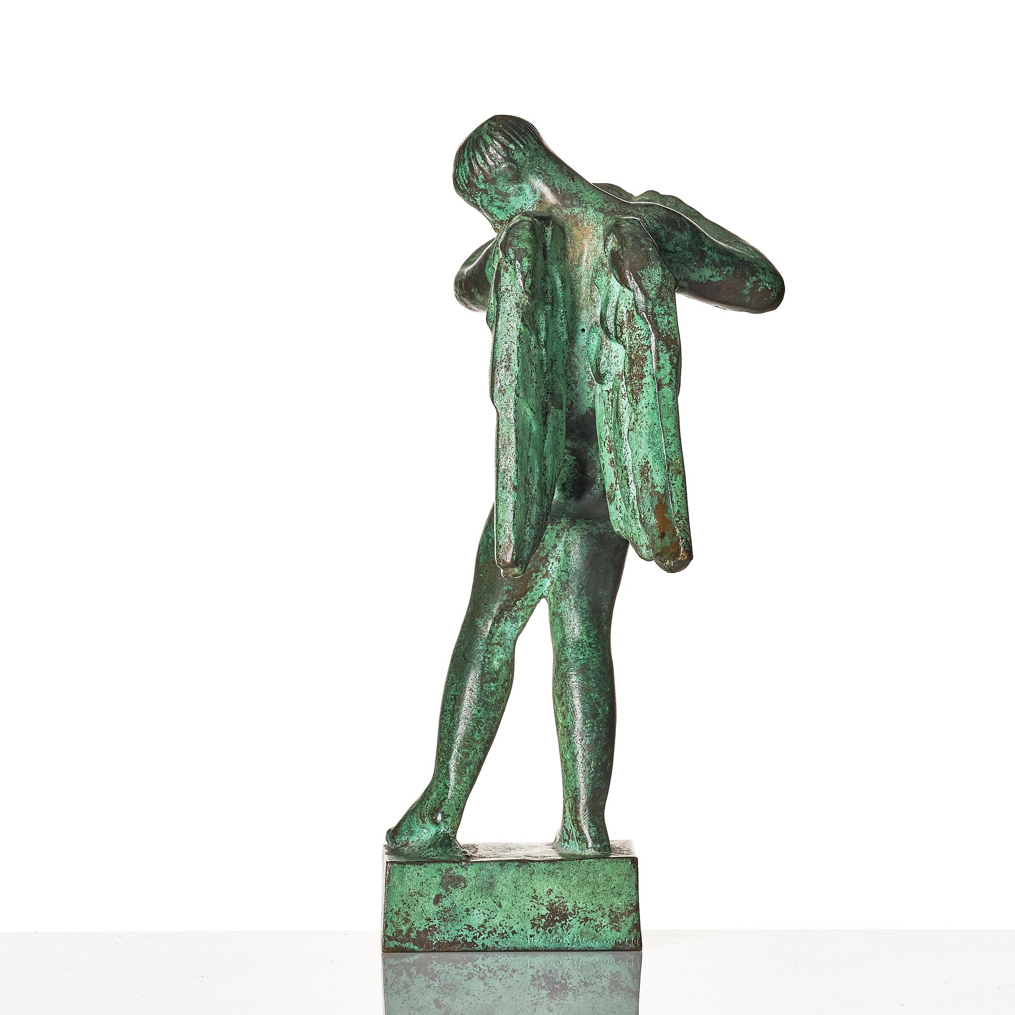 Carl Milles, "Flöjtblåsande ängel".