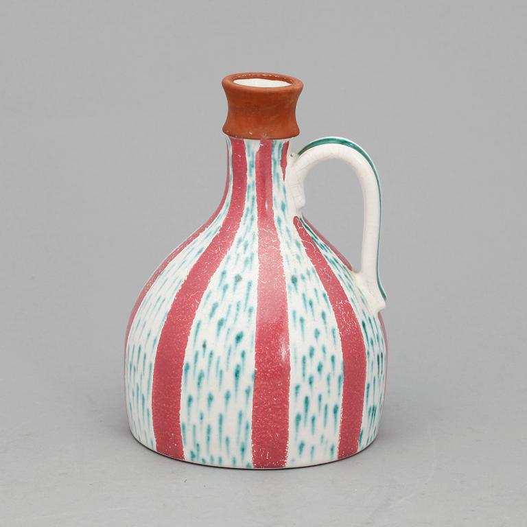 VAS, fajans, Stig Lindberg, Gustavsberg, märkt med studiohanden.