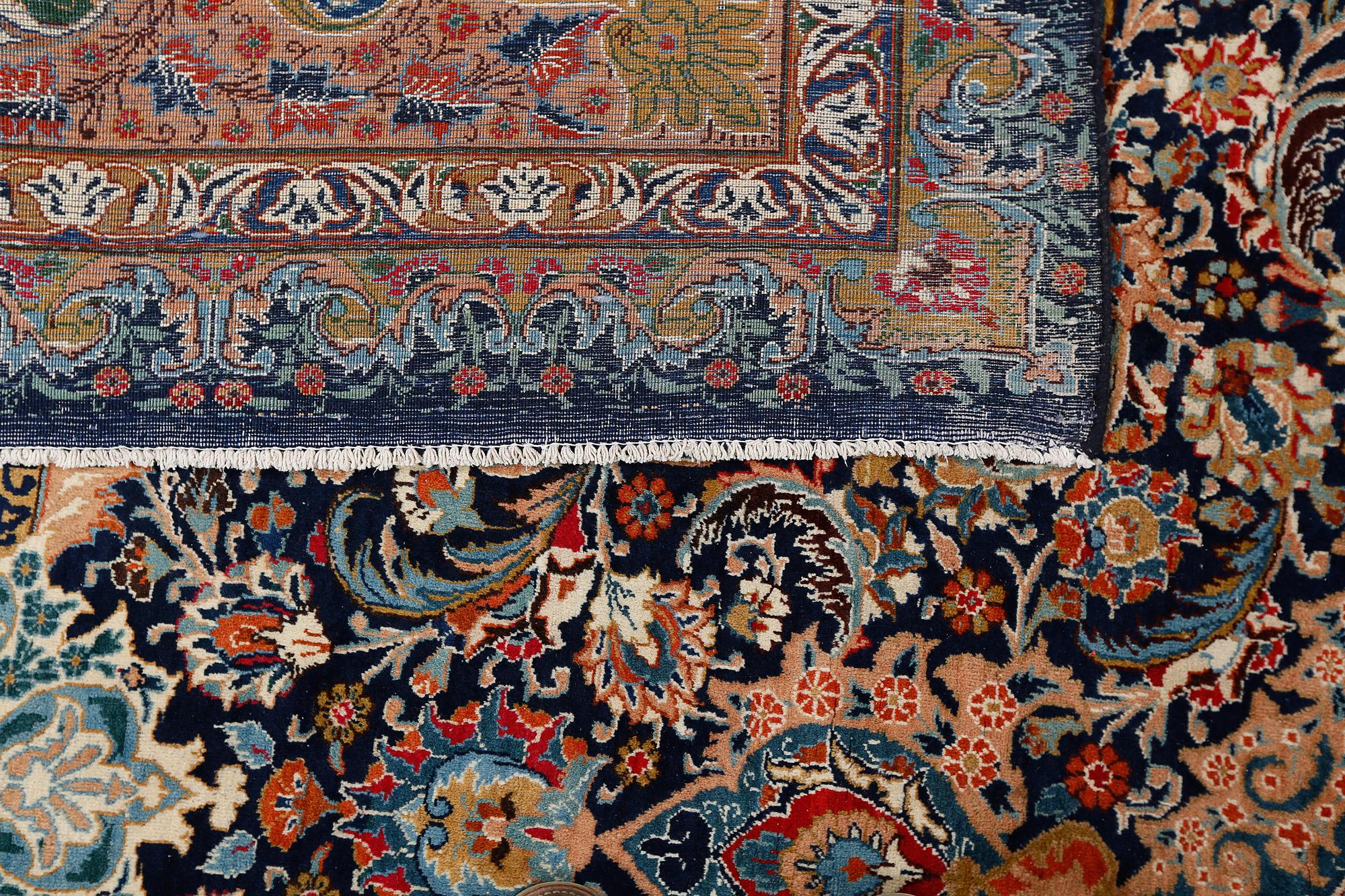 MATTA, Kashmar, 1900-talets senare del, ca 378 x 296 cm.