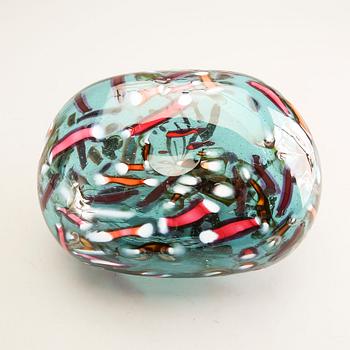 Davide Salvadore, a signed glass vase Österlens Glashytta 2016.