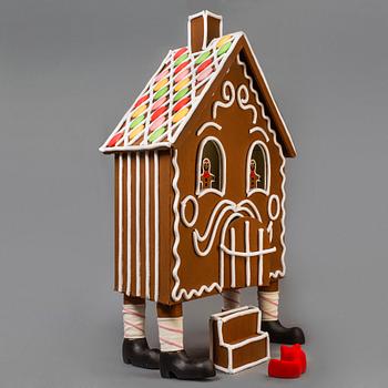 A gingerbread house made by JoAnn Tan Studio for NK 2016.