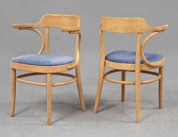 KARMSTOLAR, 10 st, "Cattelinstolen", Axel Kandell, Gemla, 1980.