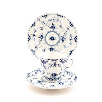 Servis, 33 delar, "Musselmalet Helblonde", Royal Copenhagen Danmark porslin.