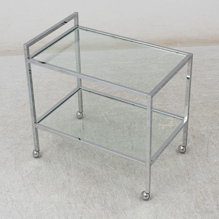 SERVING TROLLEY, second half of the 20th century.