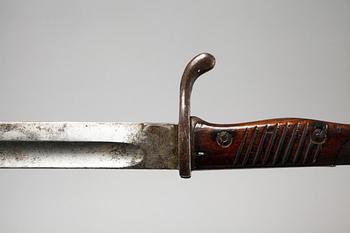 Two bayonets, late 19th or early 20th century.