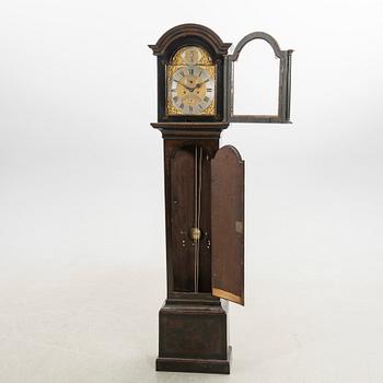 Longcase clock, James Scholefield, London, England, 18th century.