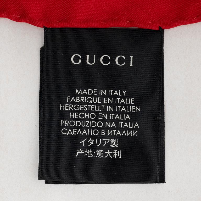 Gucci, a 'Blind for Love' scarf, 2018.