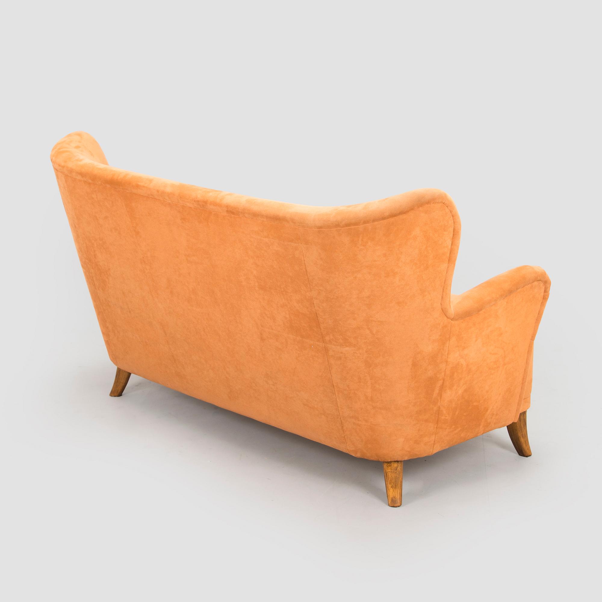 A mid-20th century sofa.