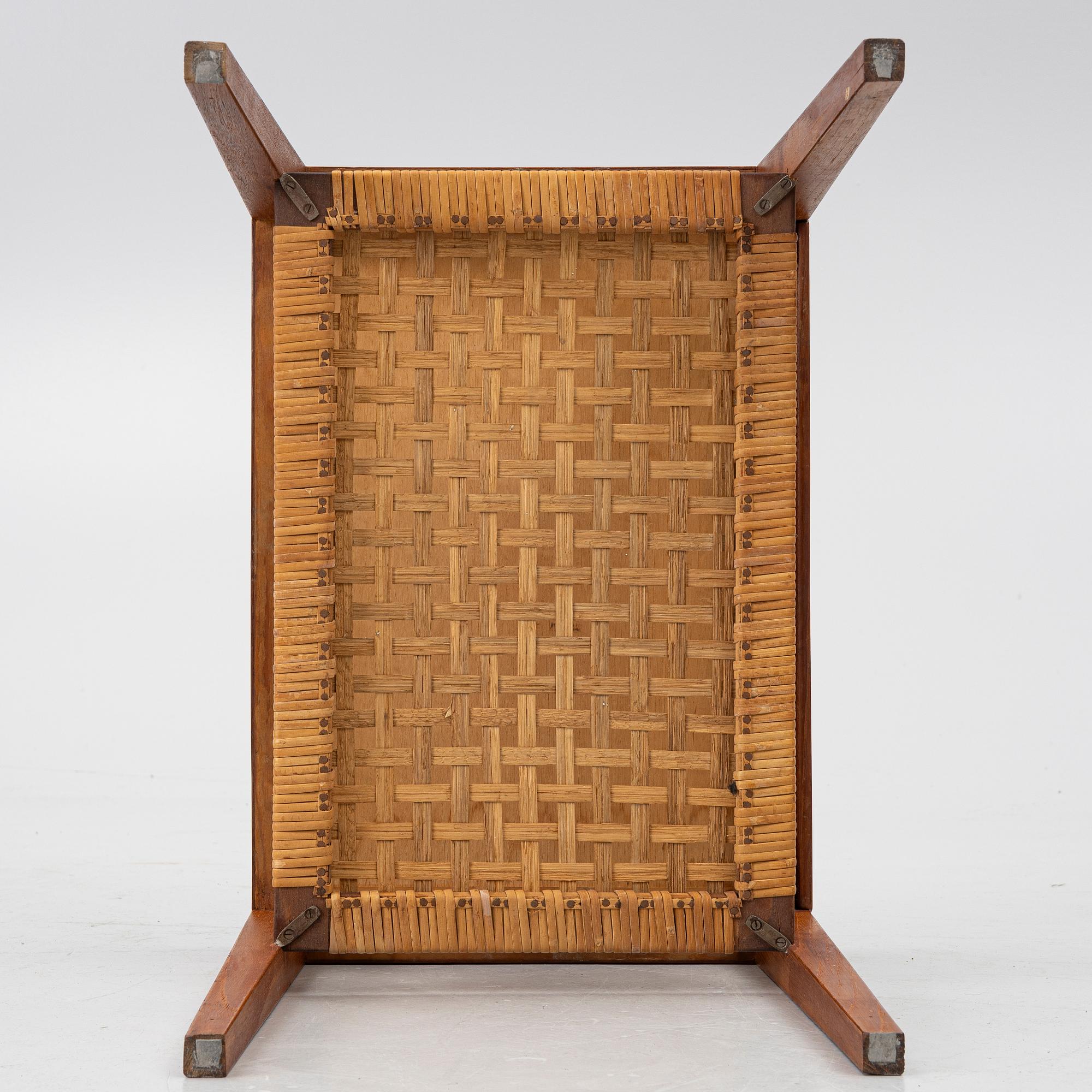 Severin Hansen, bedside table, Haslev, Denmark, 1950s/60s.