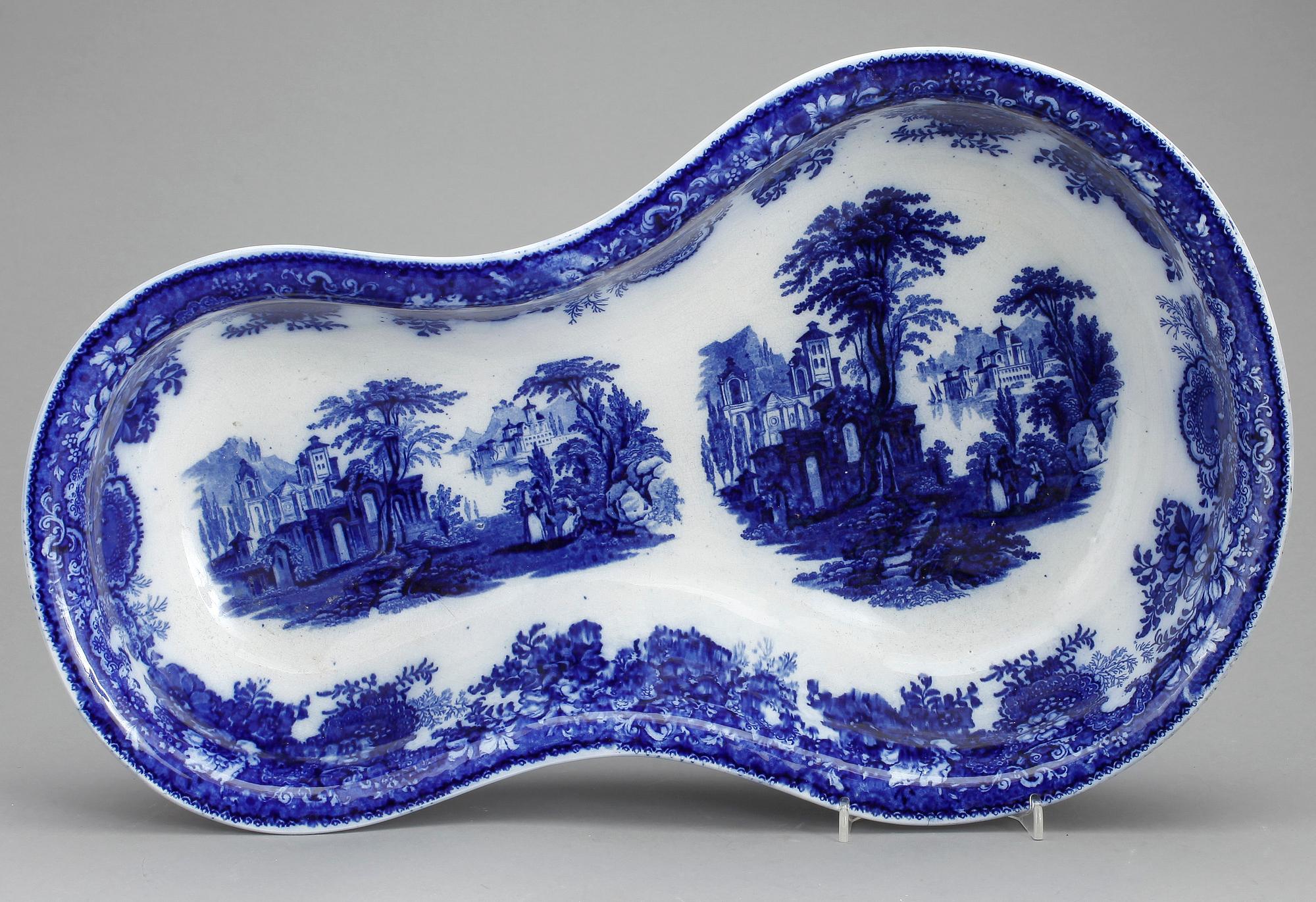 BIDÉ, flintgods, 1800/1900-tal.