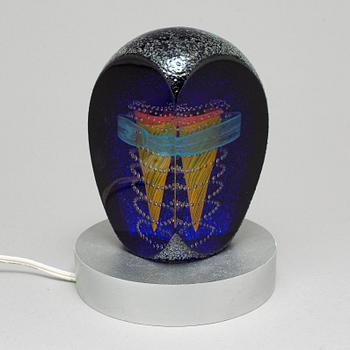 MONICA BACKSTRÖM, a glass sculpture from Kosta Boda, signed.