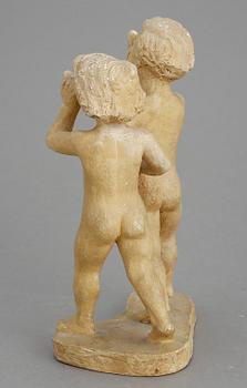 DAVID WRETLING, gips, signerad.