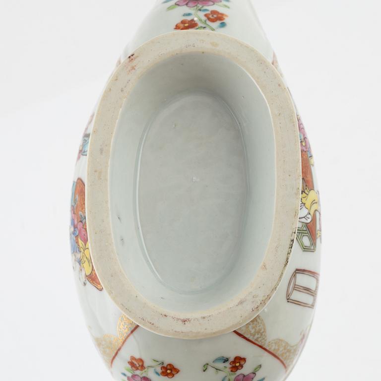 Såssnipa, porslin. Qingdynastin, 1700-tal.