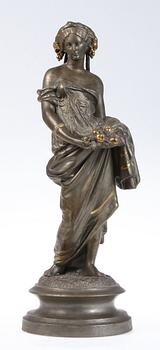 FIGURIN, lergods, omkring sekelskiftet 1800/1900.