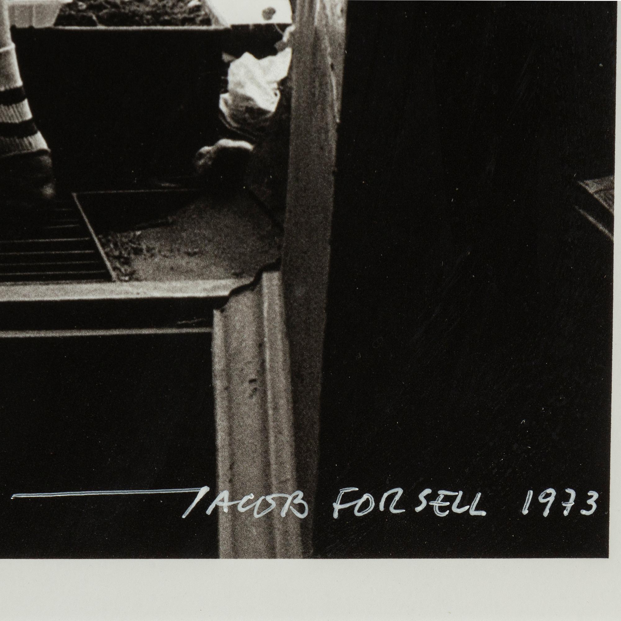 JACOB FORSELL, photograph, signed and dated 1973.